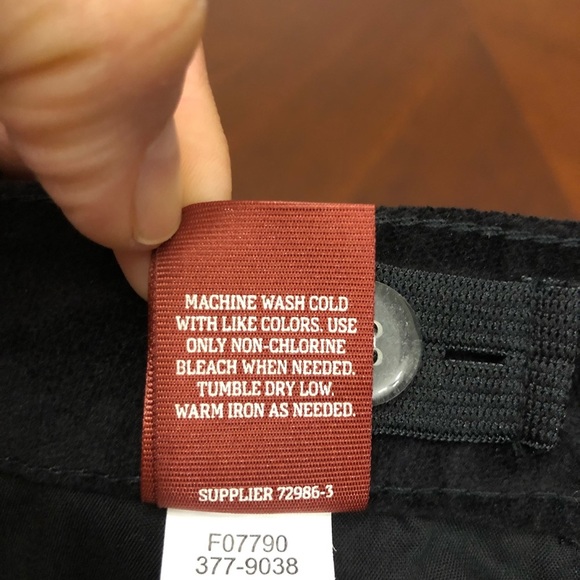 Arizona Black Velvet Jeans With Glitter Stripe on Sides Girls 18 Plus - Picture 9 of 10